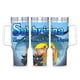 thumbnail image 1 of Sabrina: La Serie Animada Vaso aislado de acero inoxidable con asa, diseño temático, regalo para familia, amigos y fans; incluye pajita y encaja en el portavasos estándar, 40 oz, 1 of 6