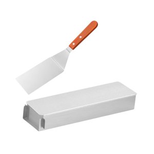 Bothyi - Molde Rectangular Para Tartas De Mousse Y Tiramisú Con Tapa De Acero Corta Para Cocina De Restaurante Interior