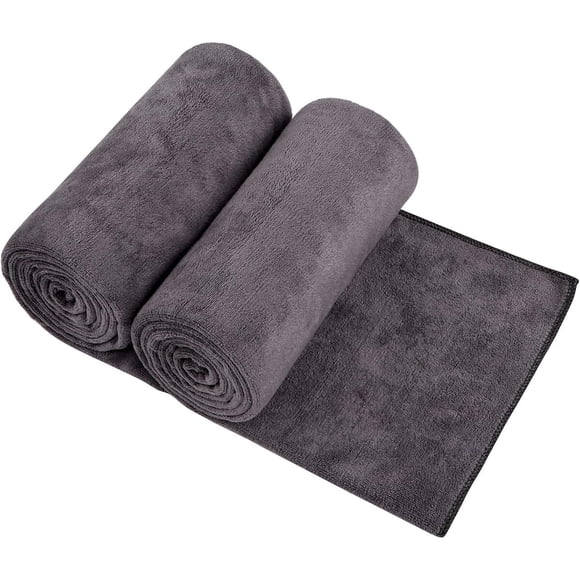 Toallas de Baño Orighty de Microfibra, 27 x 54 Pulgadas, Set de 2