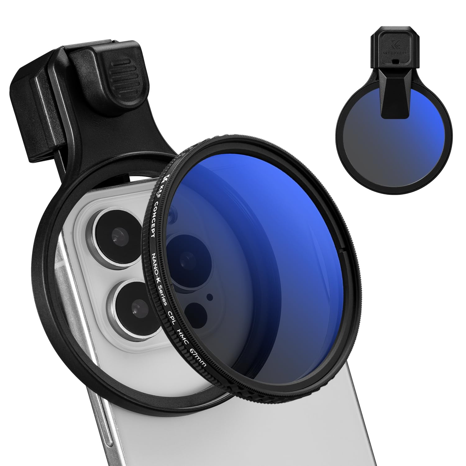 Kit De Filtro Cpl Para Lente De Celular K&f Concept De 67 Mm Para Iphone