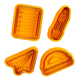 thumbnail image 1 of Cortadores de galletas - utiles escolares (pack 4 un), 1 of 3