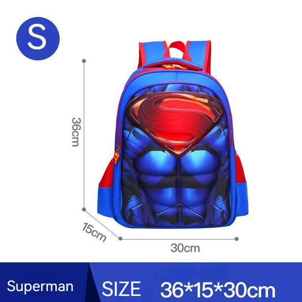 Disney Captain America Kids 3d Cute Spiderman Design Print Backpack Children Bag Boys Primary School Bag Kindergarten Backpack