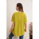 thumbnail image 3 of Blusa Mujer Manga Corta Algodón Botones Bolsillos 037, 3 of 3
