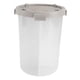 thumbnail image 5 of Recipiente De Almacenamiento De Alimentos Multiusos Con Compartimento Para Utensilios De Cocina Gris 3600ml, 5 of 5