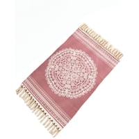 Genérico - Alfombra Lino 60X90 Cm Decorativa Bajada De Cama 4N11