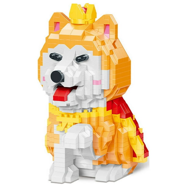 Cute Animal Micro Particle Building Blocks, Cute Pet Series Mini Building Blocks Kit