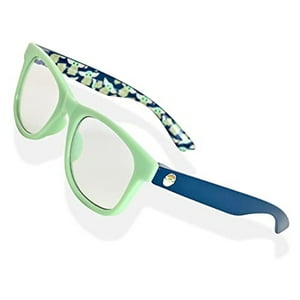 Lentes Star Wars Baby Yoda - Gafas Con Bloqueo De Luz Azul Para Niños Con Estuche Para Niños, Gafas Para Videojuegos Para Computadora, Edad 2-10, Protección Para Gafas (Verde/Azul)