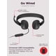thumbnail image 4 of Auriculares Lenovo 115 USB-A/USB-C estéreo con cable y micrófono negros, 4 of 6