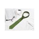 thumbnail image 5 of INSPIRE CHIC Corbata de Hombre de Color Sólido con Rayas Estrechas para Graduación Traje Formal Verde Hierba, 5 of 5