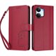 thumbnail image 3 of Funda Cartera Trébol para Xiaomi Poco X8 Pro Max con Ranuras Tarjetas y Carga Inalámbrica Rojo, 3 of 6