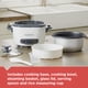 thumbnail image 4 of Olla arrocera BLACK+DECKER, 16 tazas, 8 tazas, sin cocinar, cesta para cocinar al vapor, 4 of 9