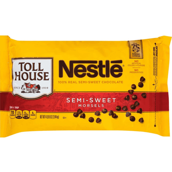 Chips Chocolate Semi Dulce Nestle 2.04 kg