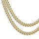 thumbnail image 2 of Collar JAXXON Cadena Cubana 8mm con Baño de Oro 14k 51cm, 2 of 5