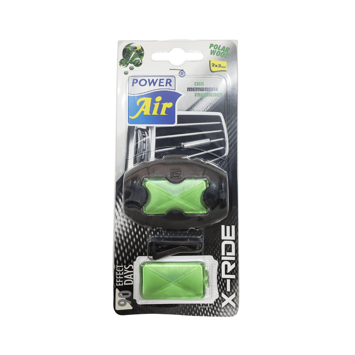 Aromatizantes Para Auto Power Air X-ride Aroma Polar Wood