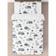 thumbnail image 3 of Nuevo Juego De Ropa De Cama Infantil De 4 Piezas De Camión De Construcción (verde Y Azul), 3 of 3