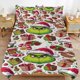 thumbnail image 1 of Grinch Bedding Sets Ultra Soft Skin-Friendly Duvet Cover 3 Piece, Cute Comforter Cover Bed Set for Boys Girls Kids, 1 of 5