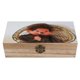 thumbnail image 1 of Monchhichi Caja Organizadora de Madera Rústica - Caja Decorativa Multifuncional para Escritorio, Hogar, Oficina, Joyas y Manualidades, 1 of 6