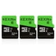 thumbnail image 1 of Tarjeta micro SD KEXIN Tarjeta de memoria de 32 GB clase 10 UHS-I, paquete de 3, 1 of 8