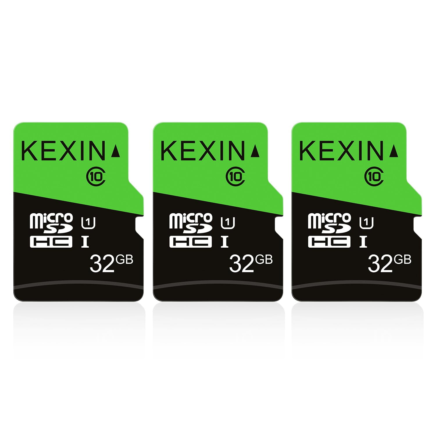 Tarjeta Micro Sd Kexin Tarjeta De Memoria De 32 Gb Clase 10 Uhs-i, Paquete De 3