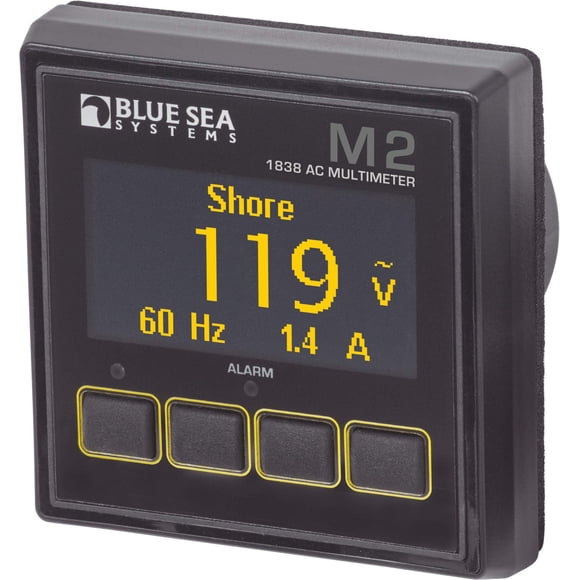 Multímetro Blue Sea Systems 1838 M2 OLED impermeable