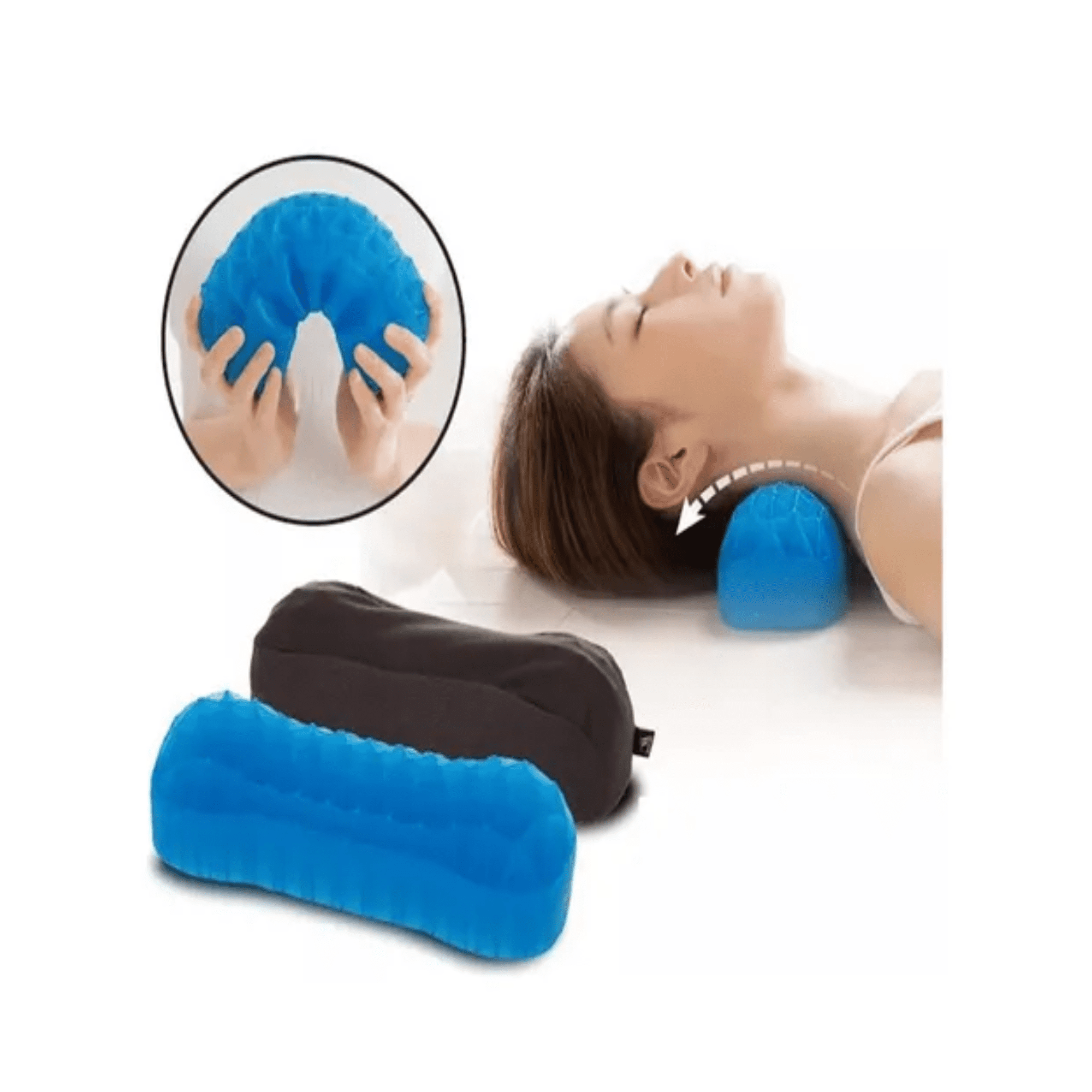 Need Labo - Cojin Gel Elastico Cuello Cervical Dolor Lumbar Ortopedico