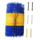 thumbnail image 3 of Cepillo De Masaje Resistente Para Rascar El Ganado, Para Caballos, Alces Y Ciervos, Color Azul Y Amarillo, 3 of 5