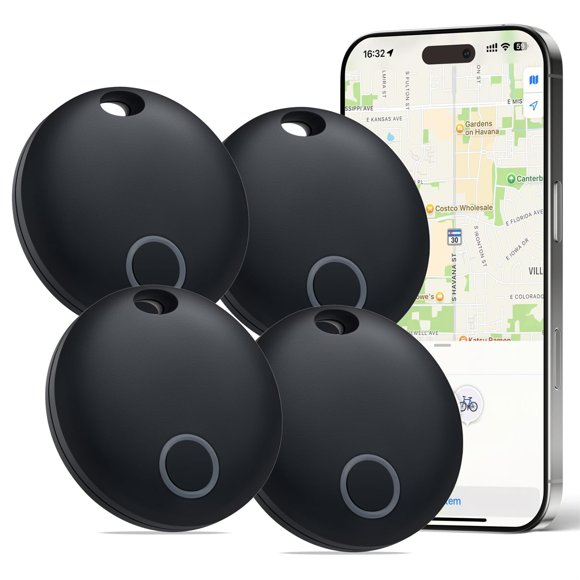 Etiqueta inteligente Eelexa Air Tracker Pack de 4 impermeable para iOS