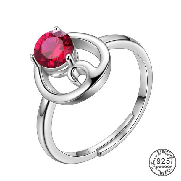 Stunning 925 Sterling Silver Constellation Ring with Zircon Adjustable Design - Perfect Gift for Women