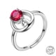 thumbnail image 1 of Stunning 925 Sterling Silver Constellation Ring with Zircon Adjustable Design - Perfect Gift for Women, 1 of 5