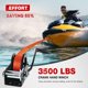 thumbnail image 3 of Cabrestante para remolque de bote Nilight 1600 kg, cinta de 10 m, trinquete bidireccional, 3 of 9