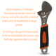 thumbnail image 3 of Llave Inglesa 8 Pulgadas Acero Cromo, 3 of 7