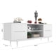 thumbnail image 3 of Rack Tv 60" Paris Blanco, 3 of 4