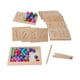 thumbnail image 3 of Juego De Cuentas Con Clip De Tablero De Madera Con Cuentas De 55 Colores Para Juego De Mesa Para Ni?o Y Ni?a, 3 of 5
