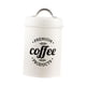 thumbnail image 3 of Contenedor De Almacenamiento De Cocina, Recipiente Hermético Para Café, Barra De Harina, Café, Fácil De Limpiar, Blanco, 3 of 3