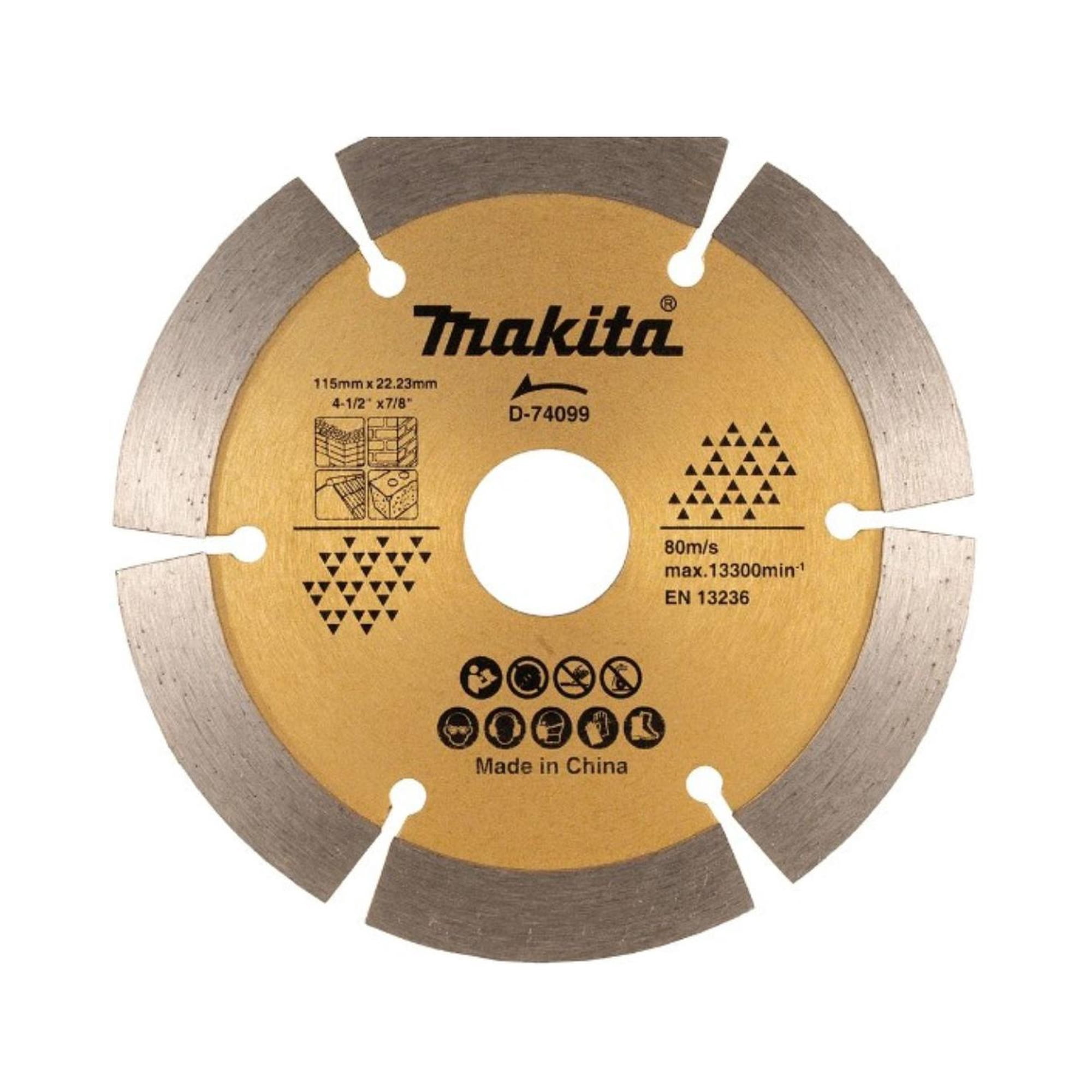 Disco Diamantado 115mm Seg/universal Makita D-74099