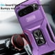thumbnail image 2 of Funda Armada para Google Pixel 9 Pro XL con Tapa Deslizante y Soporte Magnético Giratorio Morado, 2 of 5