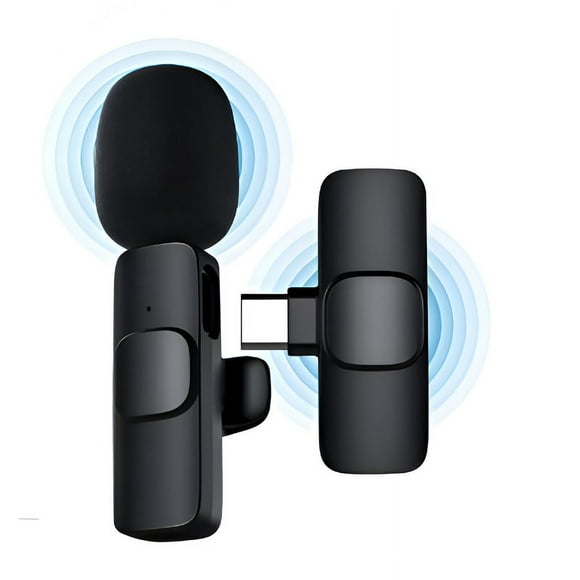 Microfono Tipo C Portatil Clip Digital Grabacion Camaras Gen