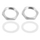 thumbnail image 1 of 2 paquetes de Contratuerca Hexagonal para Accesorios de Tubería con Arandela de Acero Inoxidable 304, Rosca Hembra NPT 1/2" para Fijación de Plomería, Escoba de Agua y Limpiador de Chasis, 0.94" OD, 1 of 6