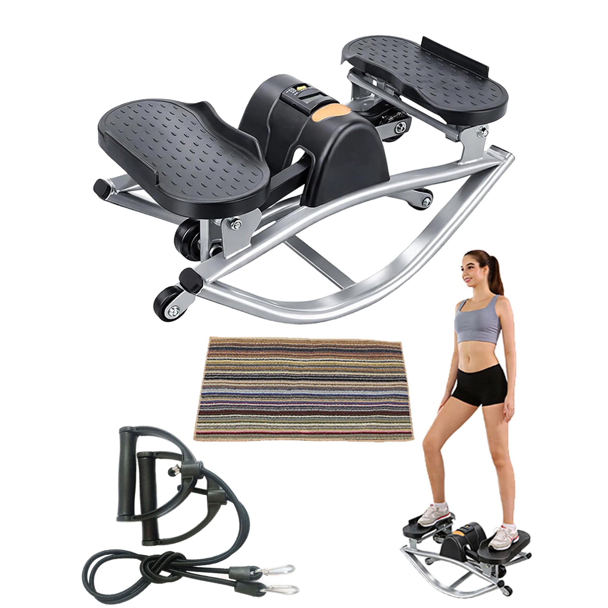 Rocking Stepper Pmlqza 2026 Para Hacer Ejercicio En Casa, 150 Kg