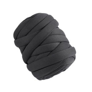 Bothyi - Hilo De Tubo De Hilo Grueso De 0,55 Libras Para Manta, Cama Para Mascotas Y Cerca De Cama, Tejido Para Dedos, Gris Oscuro