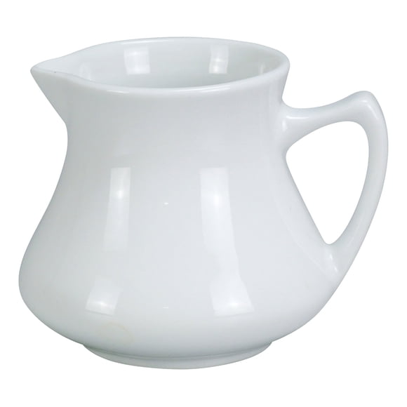 Creamer Yanco CM-6 de porcelana superblanca, 180 ml, paquete de 36