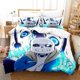 thumbnail image 1 of Undertale Sans Bedding Set Single Twin Full Queen King Size Bed Set Aldult Kid Bedroom Duvetcover Sets 3D Bed Sheet SetBed Sheets, 1 of 5