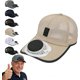 thumbnail image 1 of Gorra visera recargable solar ventilador 3 velocidades silencioso manos libres exterior USB, 1 of 7