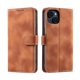 thumbnail image 2 of Funda Cartera para iPhone 14 Tapa con Ranuras, Soporte y Correa Marrón, 2 of 5