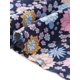 thumbnail image 5 of Vestido de Verano Midi con Estampado Floral, Cuello en V, Manga Corta, Estilo Bohemio, para Playa y Vacaciones, Talla Grande, con Bolsillo, 2X Azul Oscuro, para Mujeres de Agnes Orinda, 5 of 6