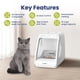 thumbnail image 2 of Comedero automático para gatos con microchip RFID PawSpik, capacidad de 4 litros, 2 of 9