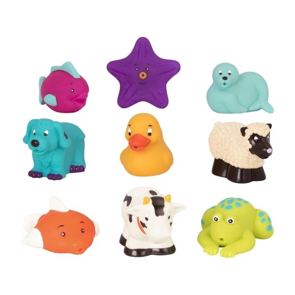Set animales para el agua - Amigos (9u)