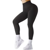 Likeshop - Calza Mujer Deportiva Acanalada Fitness Gym Levanta Cola 9007