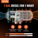 thumbnail image 2 of Calentador de aire diésel VEVOR 8KW todo en uno con control Bluetooth, 2 of 9