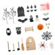 thumbnail image 4 of 23 Piezas Casa De Muñecas Adorno De Halloween Habitación De Niños Accesorios Para Fotos Escena En Miniatura Estilo A, 4 of 5